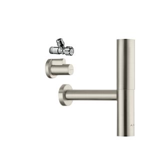 hansgrohe Flowstar set de siphon design 51304800 G 1 1/4, optique inox