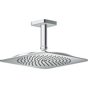 hansgrohe douche de tête Axor Citterio C 28792000 1jet avec raccordement au plafond, pression d&#39;écoulement minimale 1 bar, chromé