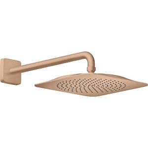 hansgrohe douche de tête Axor Citterio C 270 1jet 28790310 avec bras de douche, optique or rouge brossé