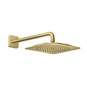hansgrohe Axor Citterio C overhead shower 28790990 1jet with shower arm, minimum flow pressure 1 bar, polished gold optic