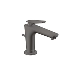 hansgrohe Axor Citterio C CoolStart Waschtischarmatur 49010340 ohne Struktur, brushed black chrome, Ausladung 128mm, Zugstangen-Ablaufgarnitur