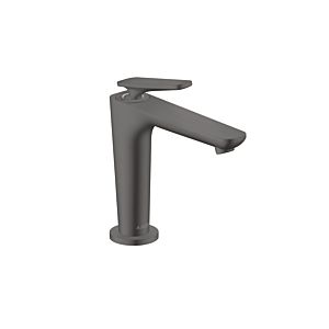 hansgrohe Axor Citterio C CoolStart Waschtischarmatur 49040340 ohne Struktur, brushed black chrome, Ausladung 135mm, Ablauf unverschließbar