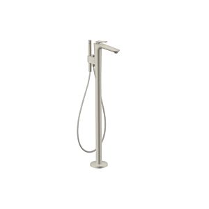 hansgrohe Axor Citterio C bath mixer 49440800 without structure, stainless steel look, floor-standing, projection 194mm