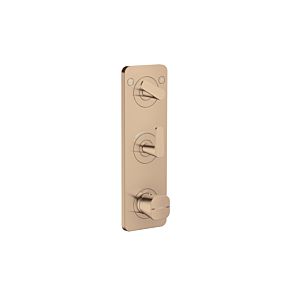 hansgrohe Thermostat Module 380/120 UP FS 49700300 Concealed, 2 consumers, Polished Red Gold