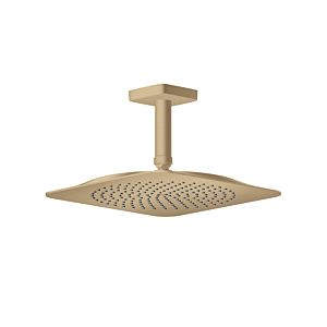 hansgrohe Axor Citterio C overhead shower 28793140 1jet with ceiling connection, minimum flow pressure 1.5 bar, brushed bronze