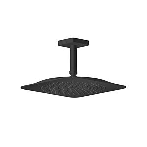 hansgrohe douche de tête Axor Citterio C 28792670 1jet avec raccordement au plafond, pression d&#39;écoulement minimale 1 bar, noir mat