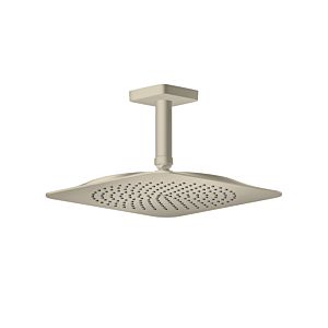 hansgrohe douche de tête Axor Citterio C 28792820 1jet avec raccordement au plafond, pression d&#39;écoulement minimale 1 bar, nickel brossé