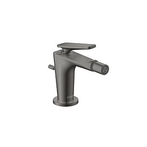 hansgrohe AXOR Citterio C bidet mixer 49210330 with pull rod waste set, Polished Black Chrome
