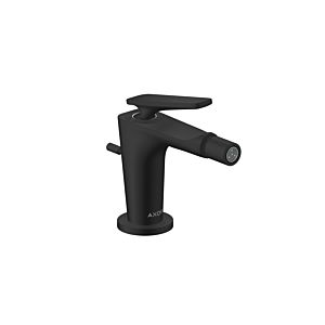 hansgrohe Axor Citterio C mitigeur de bidet 49210670 sans structure, noir mat, saillie 113mm, tirants garniture de vidange