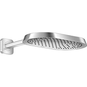 hansgrohe Axor ShowerSphere overhead shower 39749000 370x220mm, with shower arm, 1 jet, chrome