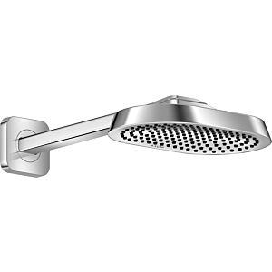 hansgrohe Axor ShowerSphere Kopfbrause 39754000 250x160mm, mit Brausearm, 1jet, 10,5 l/min, chrom