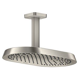 hansgrohe Axor ShowerSphere Kopfbrause 39761800 370x220mm, 1jet, 8 l/min, Deckenanschluss, Edelstahl Finish