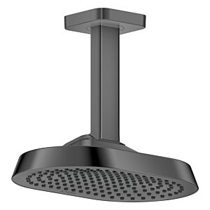 hansgrohe Axor ShowerSphere overhead shower 39764330 250x160mm, 1 jet, 8 l/min, ceiling connection, polished black chrome