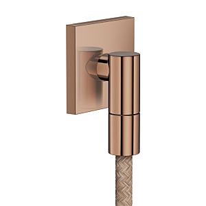 hansgrohe AXOR wall connector 36738300 square G1/2&quot; Polished Red Gold