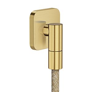 Raccord mural Hansgrohe AXOR 36739950 Softsquare G1/2&quot; laiton brossé