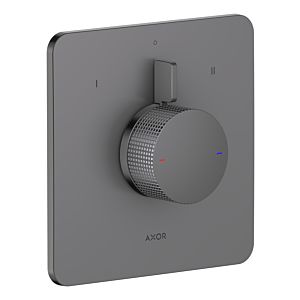 Mitigeur encastré Hansgrohe AXOR Citterio C 49451330, 2 sorties, finition chromée noire polie