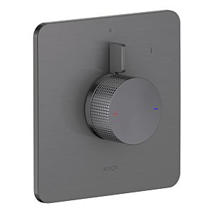 Mitigeur encastré Hansgrohe AXOR Citterio C 49651340, ensemble de finition, 1 sortie, chrome noir brossé