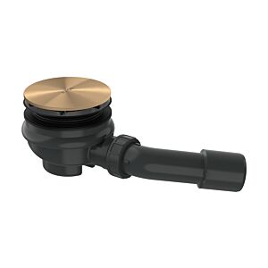 hansgrohe AXOR Staro Complete Set 42542140 Drain Fitting for Shower Tray, Brushed Bronze