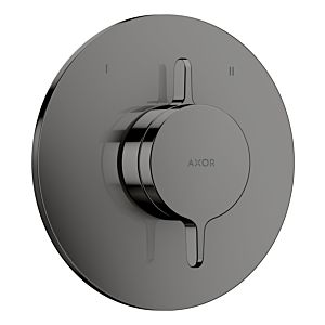 Mitigeur encastré hansgrohe AXOR One 48415330 pour 2 fonctions, chrome noir poli