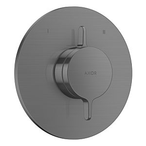 Mitigeur encastré hansgrohe AXOR One 48415340 pour 2 fonctions, chrome noir brossé