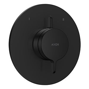 hansgrohe AXOR One Mischer 48415670 Unterputz für 2 Funktionen, mattschwarz