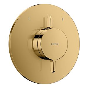 hansgrohe AXOR One Mischer 48415990 Unterputz für 2 Funktionen, polished gold optic