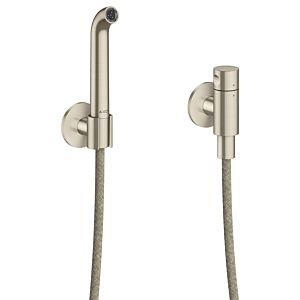 hansgrohe AXOR One pouring spout set 48655820 with non-return valve, brushed nickel