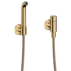 Ensemble bec verseur Hansgrohe AXOR One 48655990 avec clapet anti-retour, aspect or poli