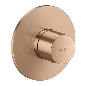 Thermostat hansgrohe AXOR One 48711310 encastré, or rouge brossé