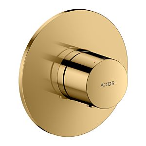 Thermostat hansgrohe AXOR One 48711990 encastré, aspect or poli