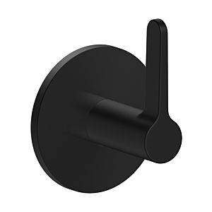 hansgrohe AXOR One shut-off valve 48772670 concealed, matt black, with lever handle