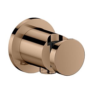 Mitigeur lavabo Hansgrohe AXOR One 48780300 rond, G 1/2, fonction support de douche intégré, or rouge poli