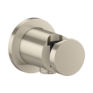 Mitigeur lavabo Hansgrohe AXOR One 48780820 rond, G 1/2, fonction support de douche intégré, nickel brossé