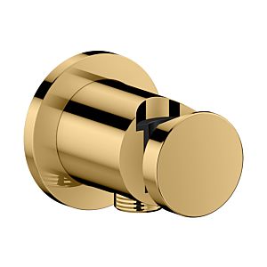 Mitigeur lavabo Hansgrohe AXOR One 48780990 rond, G 1/2, fonction support de douche intégré, aspect or poli