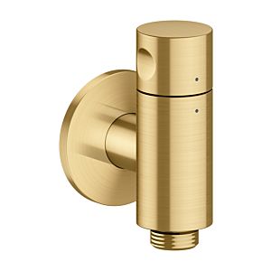 Robinet d&#39;arrêt mural Hansgrohe AXOR One 48781250 avec robinet d&#39;arrêt, aspect or brossé