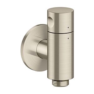 Robinet d&#39;arrêt mural Hansgrohe AXOR One 48781820 avec robinet d&#39;arrêt, nickel brossé