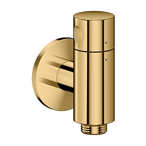 Mitigeur monocommande hansgrohe AXOR One Stop 48781990 avec robinet d&#39;arrêt, aspect or poli