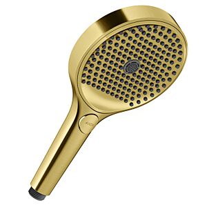 hansgrohe AXOR ShowerSolutions hand shower 39774250 130mm, 3jet, EcoSmart+, 6 l/min, brushed gold optic