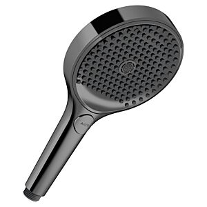 hansgrohe AXOR ShowerSolutions Handbrause 39774330 130mm, 3jet, EcoSmart+, 6 l/min, polished black chrome