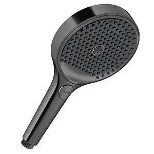 Douchette Hansgrohe AXOR ShowerSolutions 39774340 130 mm, 3 jets, EcoSmart+, 6 l/min, chrome noir brossé