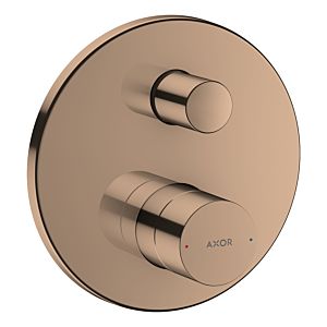 hansgrohe Axor Uno Fertigmontageset 45405300 Unterputz-Wannenarmatur, mit Zerogriff, polished red gold