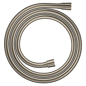 Flexible de douche Hansgrohe Axor One 28626820, effet métallique, conique aux deux extrémités, 1,6 m (1600 mm), nickel brossé