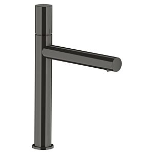 hansgrohe Axor Uno Waschtischarmatur 45003340 Ausladung 198mm, unverschließbare Ablaufgarnitur, mit Zerogriff, brushed black chrome