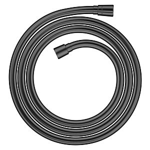 Flexible de douche Hansgrohe 2 000 mm PBC 28624330, raccord double face, 2 m, poly. noir vc