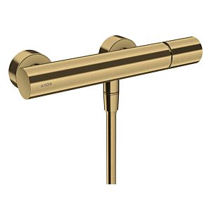 hansgrohe Axor Uno shower mixer 45600950 exposed, with zero handle, brushed brass