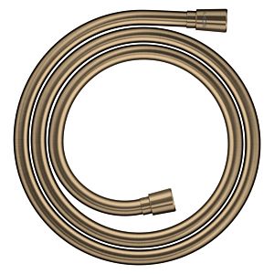 hansgrohe flexible de douche Axor One 28626140 effet métal, conique des deux côtés, 1,6 m, bronze brossé