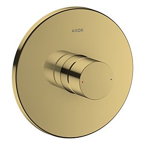 hansgrohe Axor Uno trim set 45605990 concealed shower mixer, with zero handle, polished gold optic