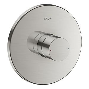 hansgrohe Axor Uno trim kit 45605800 concealed shower mixer, with zero handle, stainless steel look