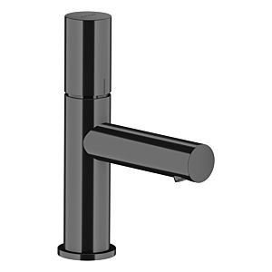 hansgrohe Axor Uno mitigeur lavabo 45005330 projection 108mm, avec poignée zéro, garniture de vidange déverrouillable, chrome noir poli