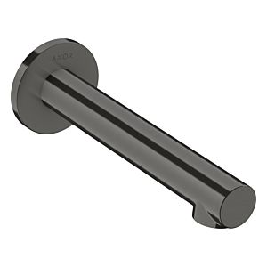 hansgrohe Axor Uno Wanneneinlauf 45410340 Ausladung 175mm, gerade, mit Rosette, Wandmontage, brushed black chrome